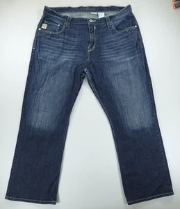 Cinch Carter 2.4 Jeans Mens 40x29 Blue Straight Leg Stretch Western Tag 40x30 - Picture 1 of 15