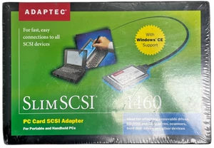 Adaptec SlimSCSI 1460 PCMCIA-to-SCSI Adapter Kit – APA-1460D (P/N 1807600) - Picture 1 of 7