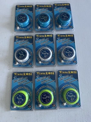 Vintage Team Losi Da Bomb Lot of 9 Yo-Yo’s - 3 Different Colors - Image 1 of 4