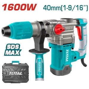 Martello Tassellatore SDS Max 1600W - 10J Trapano Scalpellatore Rotativo Total - Foto 1 di 1