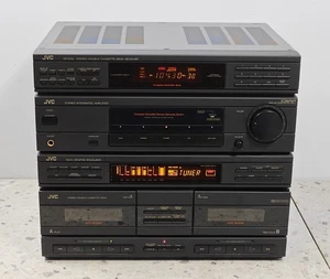 JVC DR-E53L Receiver integrated amplifier + graphic equalizer + spectrum analys - Picture 1 of 10