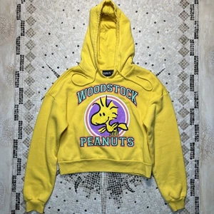 Woodstock Peanuts Pullover, Damen Small Yellow Hoodie - Bild 1 von 9