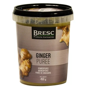 Puré de jengibre Bresc 450 g pasta de especias vegana de jengibre fresco cocina asiática - Imagen 1 de 7