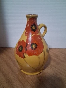 Vintage Fleur de Paradis Red Poppies Ölflasche/Kanne - Bild 1 von 5