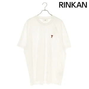 Ami Alexandre Matussi 24AW BFUTS001 Heart A Embroidered T Shirt Mens XXL Used 91 - Picture 1 of 4