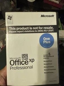 Microsoft Office Professional Edition 2003 Home Use Program W/ Product Key - Picture 1 of 4