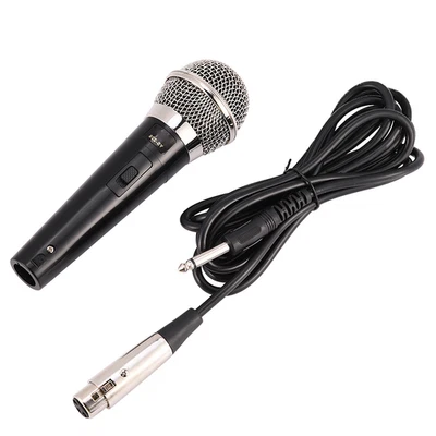 Handheld Professional Wired Dynamic Microphone Clear Voice For Karaoke Vocal - Image 1 of 4