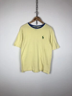 Camiseta Polo Ralph Lauren Pequeña Logo Amarillo Talla S Foto 1 de 4