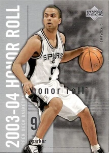 Tony Parker - 2003-04 Upper Deck Honor Roll #76 - Bild 1 von 2
