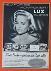 7. Schauspielerin Martha Hyer / Lux Toilettenseife Seife Werbung Reklame 1960