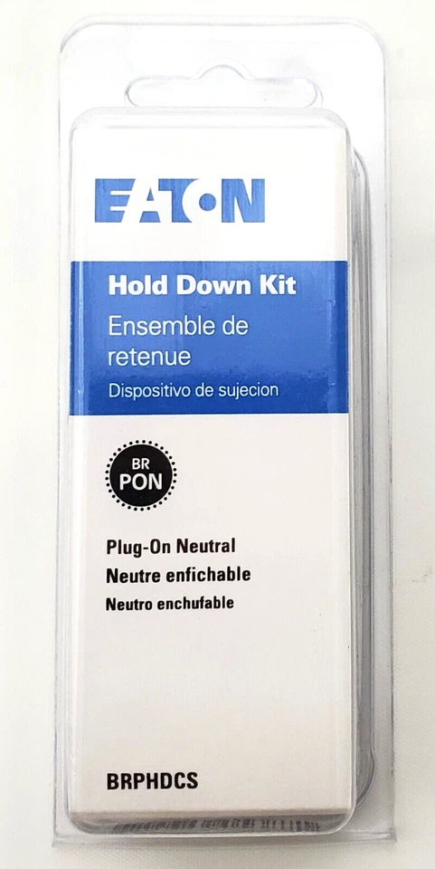 Eaton BRPHDCS Hold Down Kit For Breaker BRP PlugOn Neutral Load Center