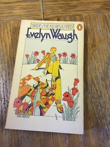 BRIDESHEAD REVISITED EVELYN WAUGH PENGUIN CLASSICS 1977 PAPERBACK Vintage Cover! - Picture 1 of 4