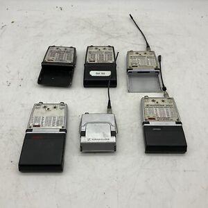 Lot of 6 Mixed Model Sennheiser Wireless Receivers/Transmitters for Parts READ