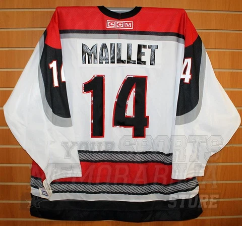 Maillet Portland Pirates #14 AHL CCM Official Replica Hockey Jersey XXL Cover