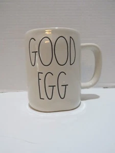 RAE DUNN NEU "Good Egg" FRÜHLINGSBECHER WEISS - Bild 1 von 4