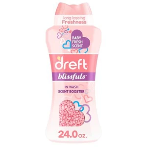 Dreft Blissfuls perline potenziatore profumo bucato 24 pezzi freschezza bambino - Foto 1 di 7