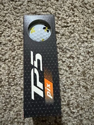TaylorMade TP5 pix 3.0 NCAA Golf Balls - Michigan Wolverines - 1 Sleeve -3 Balls