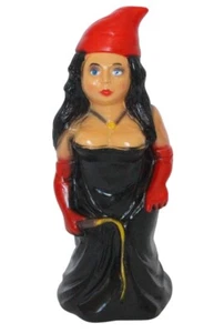 Gartenzwerg Domina Zwergenfrau 30 cm Kunststoff - Humorvolle Dekofigur Zwergin - Bild 1 von 4