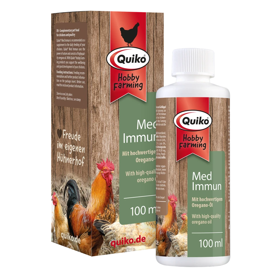 Quiko Hobby Farming - Med Immun 100ml (189,00€/1kg) - Bild 1 von 1