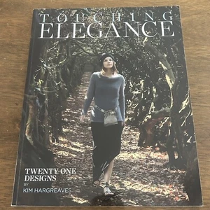 TOUCHING ELEGANCE Kim Hargreaves 21 Designs Knitting Pattern Paperback Book - Picture 1 of 12