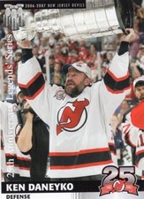 Ken Daneyko 2006-07 New Jersey Devils 25th Anniversary Legends Team Issue