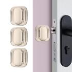 3x Door Handle Anti Collision Pad Wall Sticker, Refrigerator Collision Sticker,