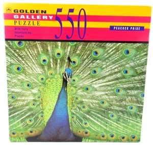 Golden Gallery Puzzle 550 Teile "Peacock Pride" #5590-E FABRIKVERSIEGELT - Bild 1 von 3
