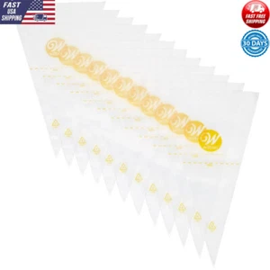 50Count Disposable 12in Piping Bags Cake Decorating Baking Pastry Tools New - Picture 1 of 6