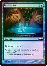 Divination - Foil New MTG M12 Magic 2012 2B3