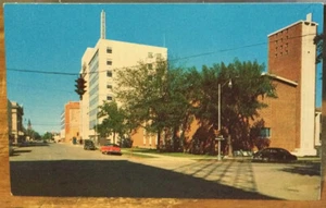 Montana Postcard BILLINGS, MT Third Avenue North Looking West Clifford B Ellis - Picture 1 of 2