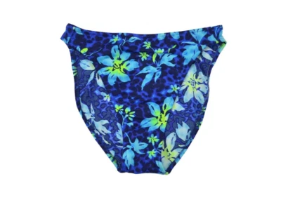 Braguitas de natación De La Mer verde marino hawaiano floral junior Foto 1 de 4