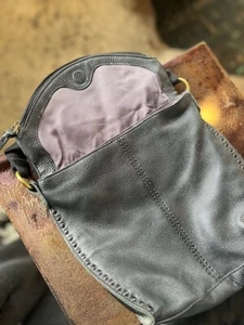 Black Leather Bag - Picture 1 of 5