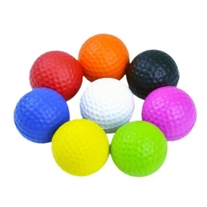 10Pcs Foams Golf Ball PU Practice Golf Ball Limited Flight Practice Golf Ball - Picture 1 of 15