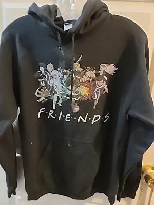 My Hero Academia Gildan Heavy Blend Hoodie Pull Over Size Small. - Image 1 of 4