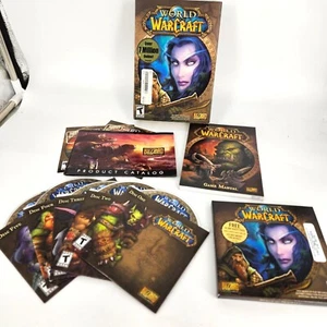 World of WarCraft WOW PC CD Rom Videospiel Handbuch Fantasy Mac Windows 98+ 2004 - Bild 1 von 12