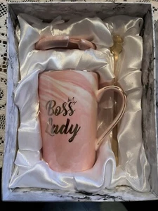 Boss Lady Kaffeetasse für Frauen Boss Dame Geschenke für Boss Frau Kaffeetasse 14 Unzen - Bild 1 von 2