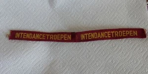 VINT WWII GERMAN DUTCH ? INTENDANCETROEPEN. MILITARY PATCH SLEEVE ARM BAND - Picture 1 of 3