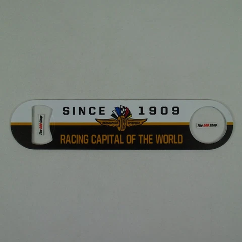 Indianapolis Motor Speedway Bottle Opener Indy 500 Brickyard 400 Cover