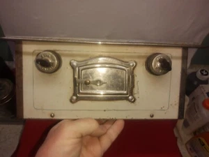 Vtg German Stove Sanitax Electric Childs Toy Salesman Sample Ever Last Antique - Picture 1 of 14
