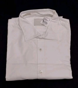 Capri Size XXL Men's Made In Italy White Cotton Shirt.New - Picture 1 of 9