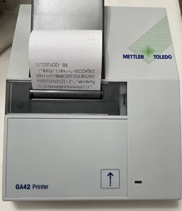 Mettler Toledo GA42 Printer RS232 Plug&play 4 Balances Titrator KF Coulometer pH - Picture 1 of 21