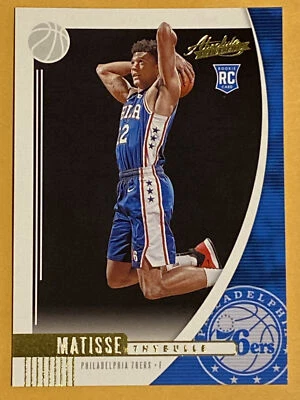 2019-20 Absolute Memorabilia #74 Matisse Thybulle - Image 1 of 2