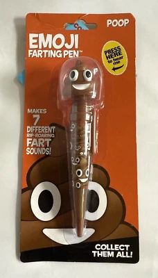 Our Friendly Forest Poop Emoji Farting Pen 7 Different Sounds New - image 1 of 4