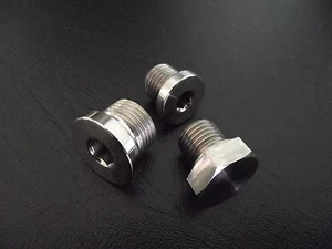 JUEGO DE RELLENO Y TAPÓN DE DRENAJE DE ACEITE DE ACERO INOXIDABLE SE ADAPTA A BMW K75S K75C K75RT - Imagen 1 de 1