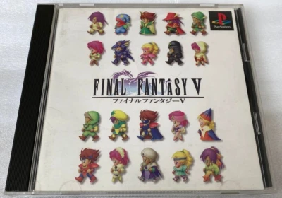 PS1 PS PlayStation 1 Final Fantasy V Japanese Games With Box Tested Genuine - Image 1 of 3