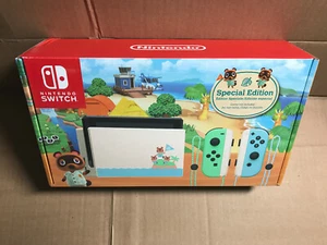 Animal Crossing New Horizons Edition Console Nintendo Switch US Version NEW - Picture 1 of 11