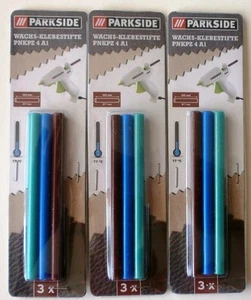9 x Wachs Klebestifte 7mm x 10cm Siegelwachs Kleber Niedertemperatur Briefsiegel - Bild 1 von 1