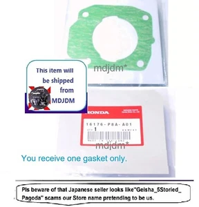 Genuine HONDA 16176-P8A-A01 Throttle Body Gasket Oem - Picture 1 of 1