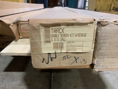 Andersen FWH6080 Frenchwood Hinged patio Door Double Screen Track in White - Image 1 of 2