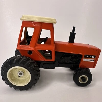 ERTL Allis Chalmers 7045 3 Inch Tractor DIECAST Orange Rare ERTL Collectible Car - Image 1 of 4